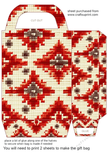 Christmas jumper gift bag 4