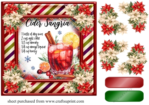 Christmas Cheers card front 1