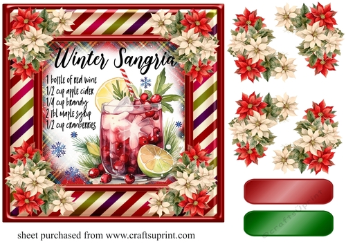 Christmas Cheers card front 3