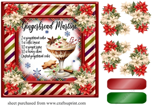 Christmas Cheers card front 9