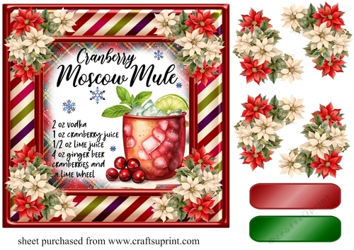Christmas Cheers card front 11