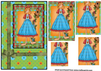 Garden Girl Card Front 1