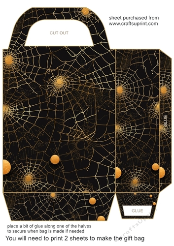 Scary Halloween gift bag 1