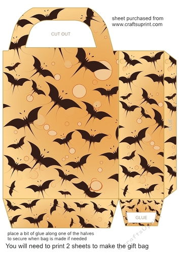 Scary Halloween gift bag 2