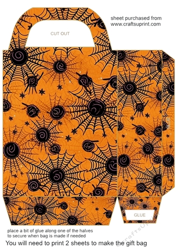 Scary Halloween gift bag 4