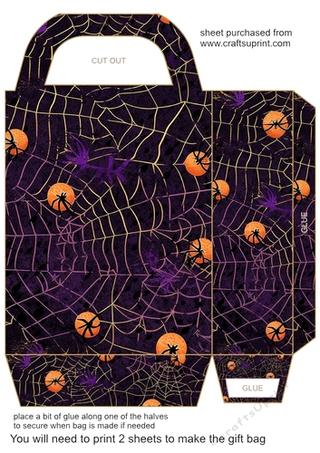 Scary Halloween gift bag 7