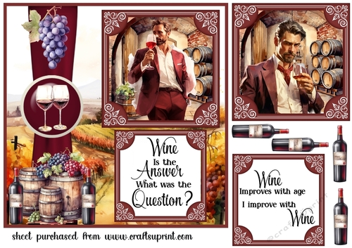 Male vineyard card front 