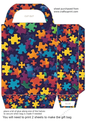 Jigsaw gift bag 5
