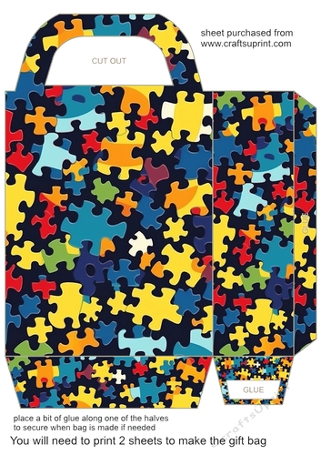 Jigsaw gift bag 7