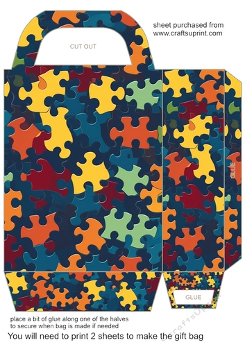 Jigsaw gift bag 8