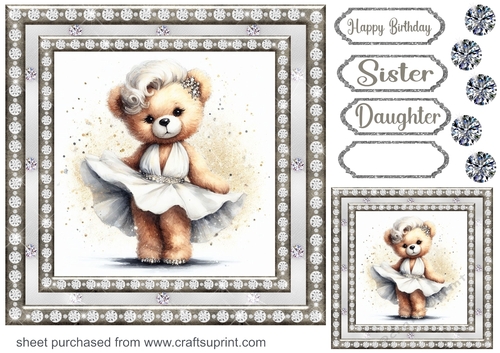 Diamonds are a girls best friend card front 13