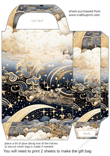 Infinite galaxy gift bag 8