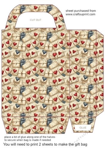 Love notes gift bag 10