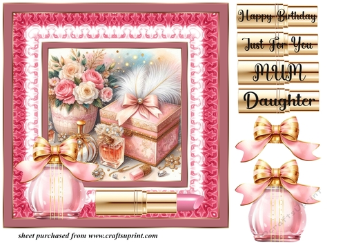 Female birthday card front 2