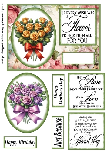 Roses card front 3