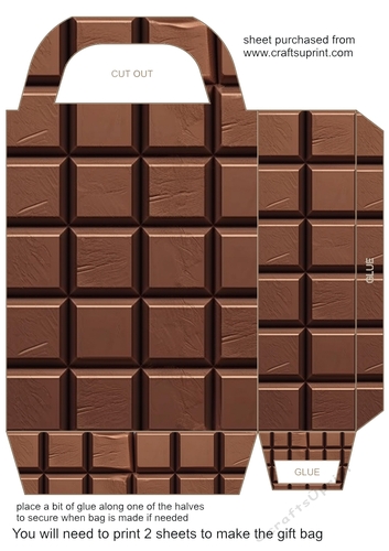 All about the chocolate gift bag 1