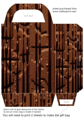 All about the chocolate gift bag 3
