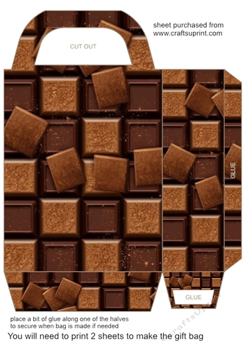 All about the chocolate gift bag 9