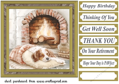 Its a dogs life card front 21