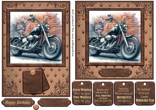 6x6 and 7x5 aprox graffiti wall and motorbike card fronts 9