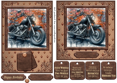6x6 and 7x5  aprox graffiti wall and motorbike card fronts 13