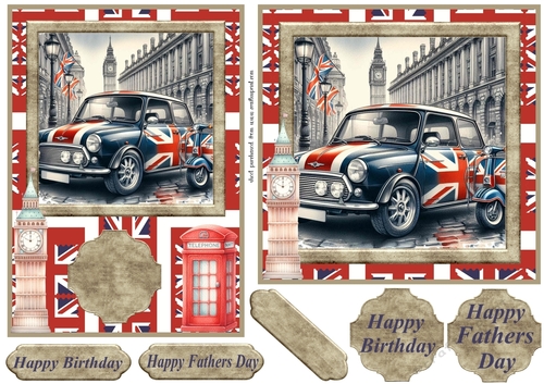 6x6 and 7x5 aprox Mini and scooter card fronts 3