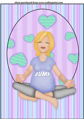 Time to Relax Pregnancy Topper 5