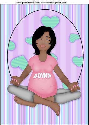 Time to Relax Pregnancy Topper 7