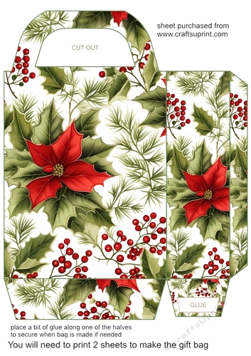 Holly gift bag (n) 3