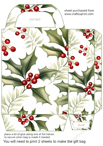 Holly gift bag (n) 4
