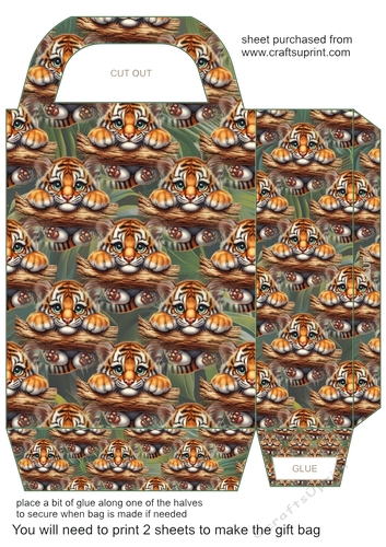 Wildlife baby gift bag 5