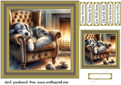 Im just resting my eyes card front 21