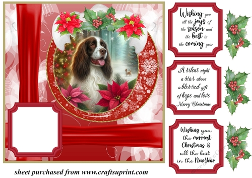 Christmas pup card front 2
