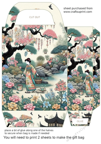 Oriental gift bag 1