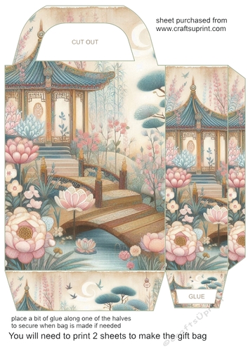 Oriental gift bag 3