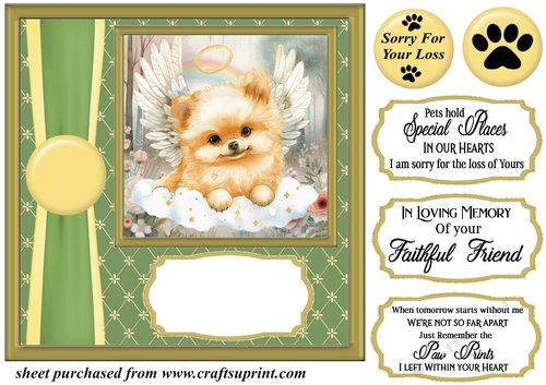 Angel dog card front 11