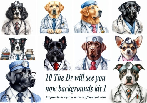 10 The dr will see you now png backgrounds kit 1