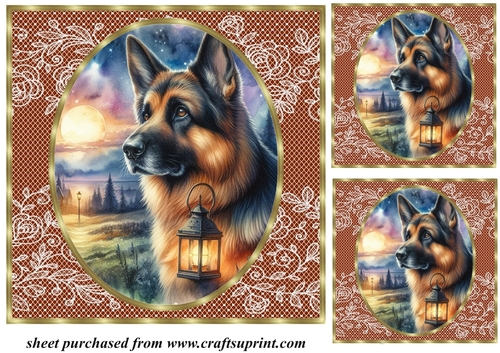 3 Twilight dog card front/topper 3