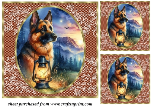 3 Twilight dog card front/topper 5