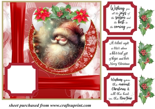 Santa card front 2