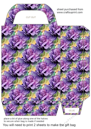 Floral gift bag (n) 2