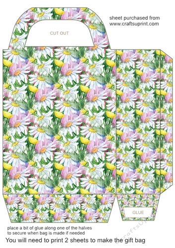 Floral gift bag (n) 6