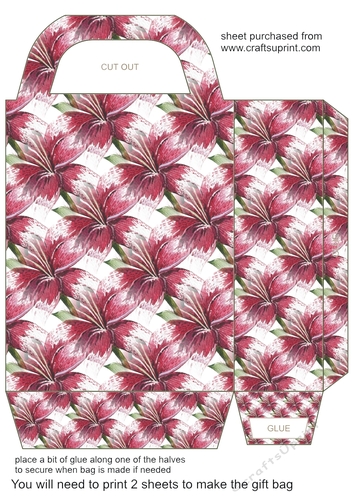 Floral gift bag (n) 7