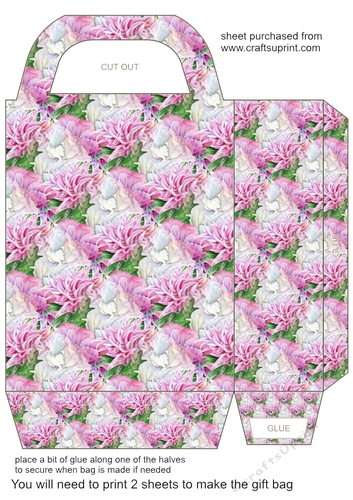 Floral gift bag (n) 9