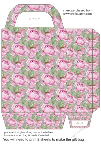 Floral gift bag (n) 10