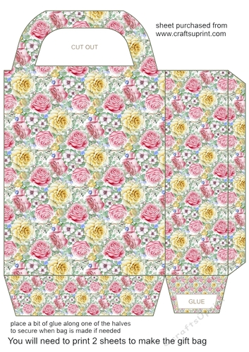Floral gift bag (n) 11