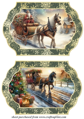 2 Home for Christmas toppers 3