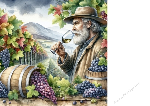 Enjoying a glass of wine background 8