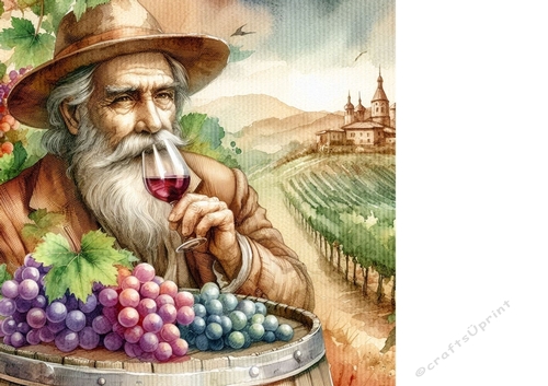 Enjoying a glass of wine background 11