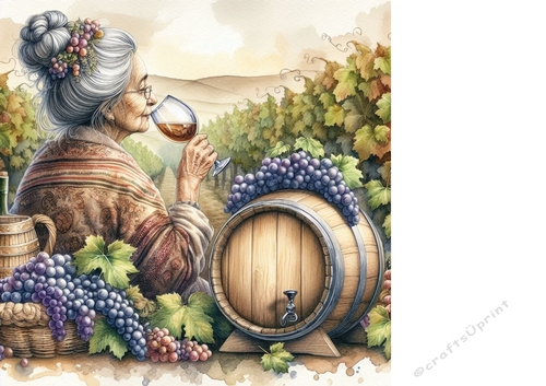 Enjoying a glass of wine background 15